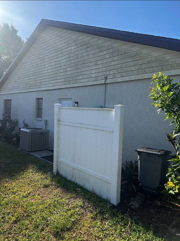 House Washing before cleaning